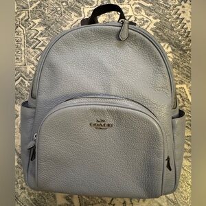 COACH leather backpack  EUC